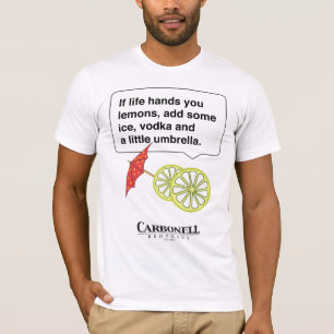 Camiseta Se a vida lhe entrega limões
