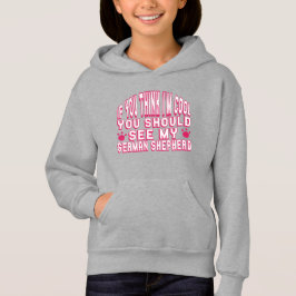 Camiseta Se acha que sou Legal, veja meu German shepherd