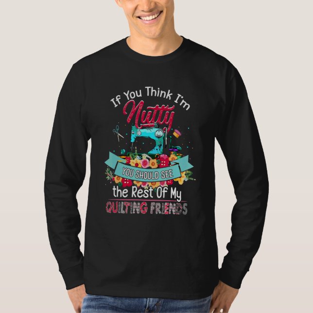 Camiseta Se achas que sou maluco, devias ver o resto (Frente)