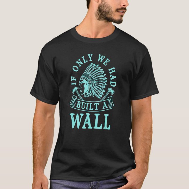 Camiseta Se Ao Menos Tivéssemos Construído Um Cabeçalho Ame (Frente)