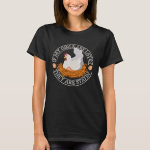 Camiseta Se As Minhas Meninas Estiverem Em Camada, Ficam Or