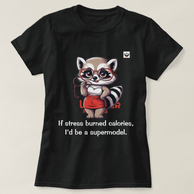 Camiseta Se calorias queimadas (Frente do Design)
