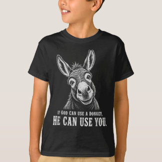 Camiseta Se Deus Pode Usar Um Ele Pode Usar Você Vintage Re