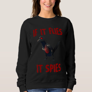 Camiseta Se Ele Voar, Espie A Teoria Da Conspiração Pássaro