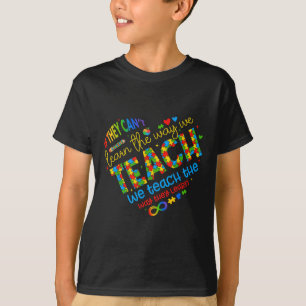 Camiseta Se Eles Não Conseguem Aprender A Maneira Como Ensi