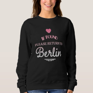 Camiseta Se Encontrar Voltar Para Berlim