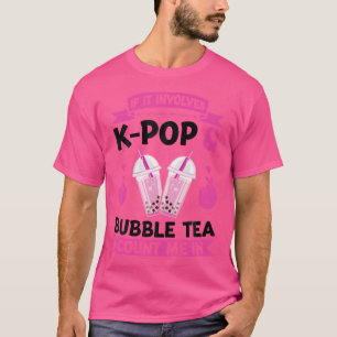 Camiseta Se Envolver A Bolha Do Pop K Chá K-Pop