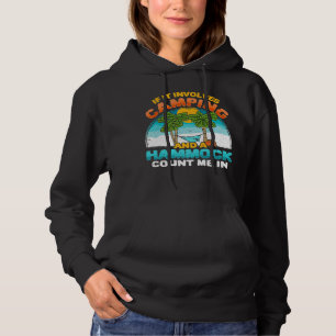 Camiseta Se Envolver Acampamento E Um Im De Hammock Em Hamm