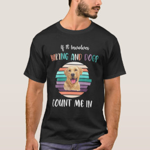Camiseta Se Envolver Caminhadas E Cachorros Contem-Me Engra