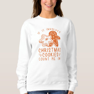 Camiseta Se Envolver Cookies De Natal Conte-Me Em
