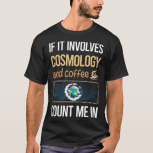 Camiseta Se Envolver Cosmologia Do Café