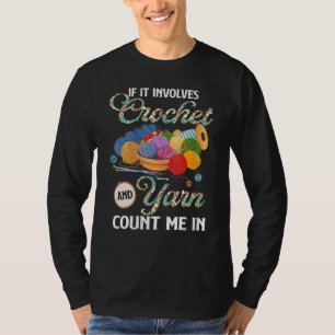 Camiseta Se Envolver Crochet E Yarn Conte-Me Em Croche