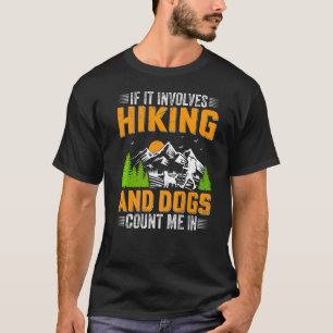 Camiseta Se Envolver O Cachorro E A Contagem De Cães Em Hik