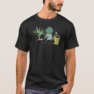 Camiseta Se Envolver Plantas E Café Conte-Me Na Planta G