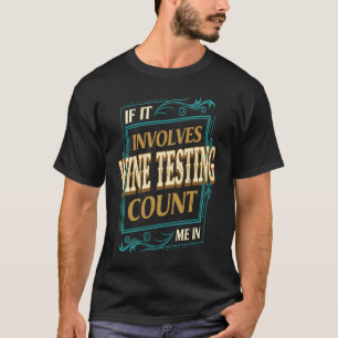Camiseta Se Envolver Testes De Vinho Conte-Me Vinho
