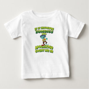 Camiseta Se Envolver Zombies E Um Apocalipse Conte-Me