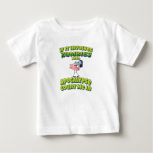 Camiseta Se Envolver Zombies E Um Apocalipse Conte-Me