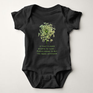 Camiseta Se essa flor começar a desaparecer, o papai vai ao