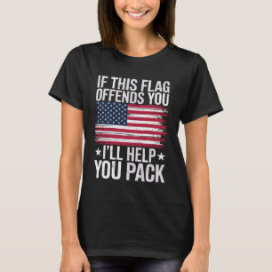 Camiseta Se Esta Bandeira Te Ofende Eu Vou Te Ajudar a Emba