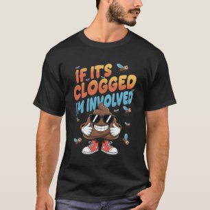 Camiseta Se Está Entupido Estou Involvido Humor Adulto Engr