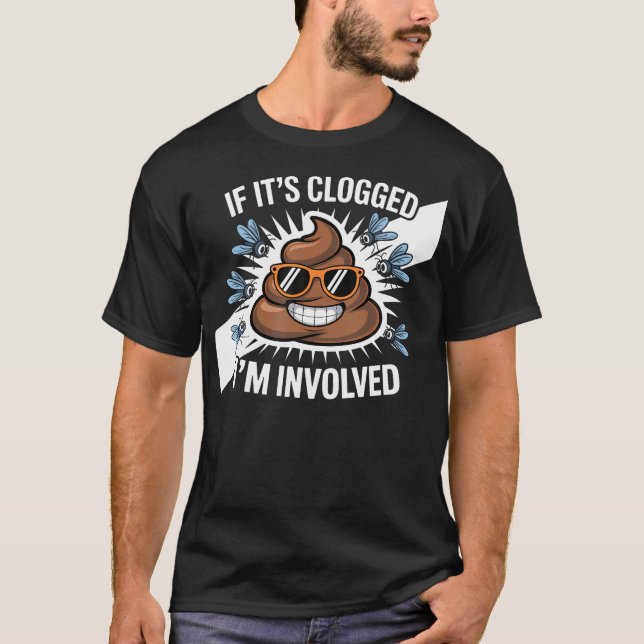 Camiseta Se Está Entupido EU ESTOU (Frente)