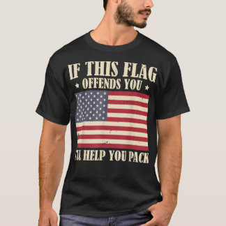 Camiseta Se Este Sinalizador te ofender, eu o ajudarei a em