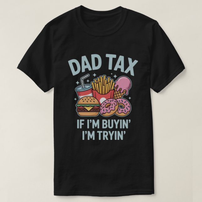 Camiseta Se Estou Comprando, Estou Experimentando Comida Rá (Frente do Design)