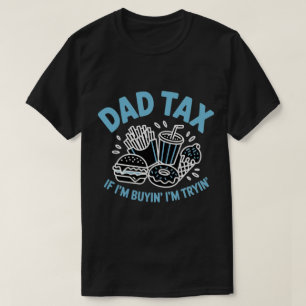 Camiseta Se estou comprando, estou tentando Comida rápida  