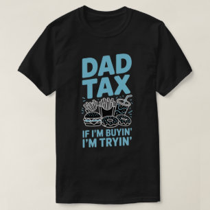 Camiseta Se estou comprando, estou tentando Comida rápida  