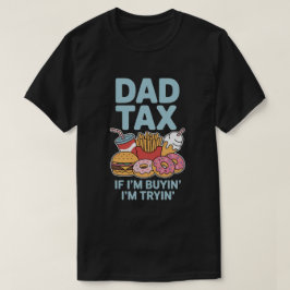 Camiseta Se estou comprando, estou tentando Comida rápida |