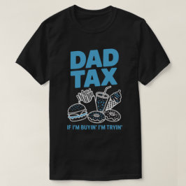 Camiseta Se estou comprando, estou tentando Comida rápida |