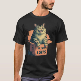 Camiseta Se Eu Ajustado Sentar Gato