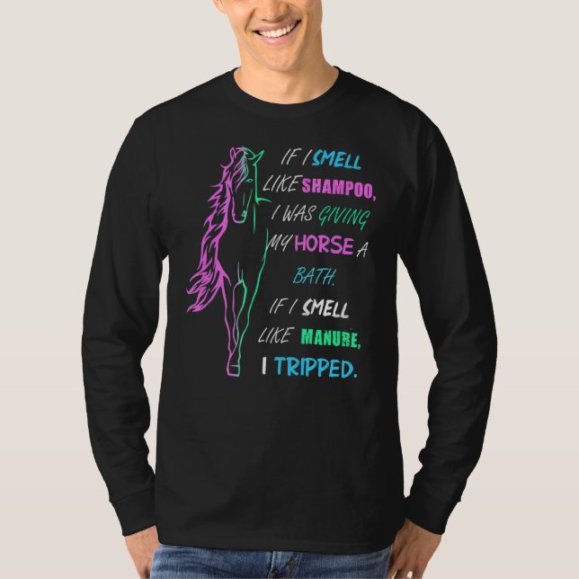 Camiseta Se Eu Cheirasse Como Shampoo Eu Estava Dando Um Ôn (Frente)