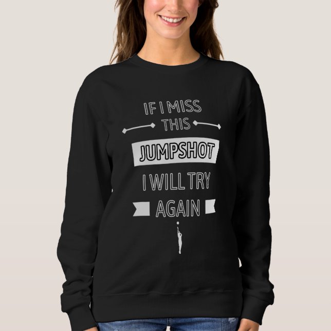 CAMISETA SE EU ERRAR ESSE ARREMESSO DE TRÊS EU VOU TENTAR N (Frente)