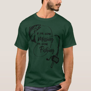Camiseta Se eu me for embora, vou pescar salmão