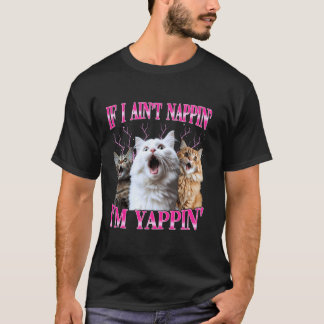 Camiseta Se eu não estou cochilando, estou tagarelando Gato
