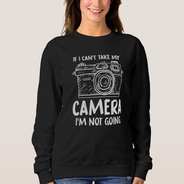 Camiseta Se eu não puder levar minha câmera fotografar (Frente)
