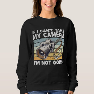 Camiseta Se Eu Não Puder Levar Minha Câmera Não Vou Fotogra