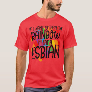 Camiseta Se eu quiser provar a igualdade de gênero do Rainb