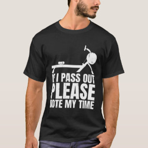 Camiseta Se Eu Sair, Por Favor, Anote Meu Máquina De Linha