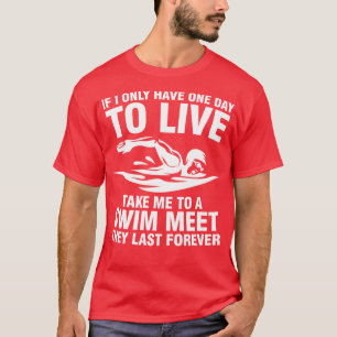 Camiseta Se Eu Só Tenho Um Dia Para Viver Me Leve Para Uma