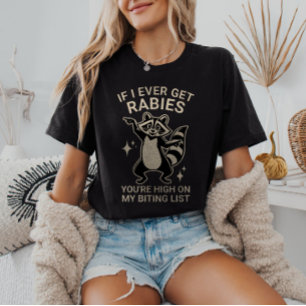 Camiseta Se eu tiver raiva, você está no topo da minha list