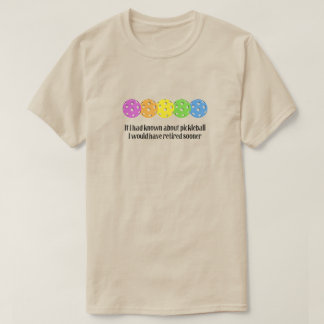 Camiseta Se Eu Tivesse Sabido Do Pickleball