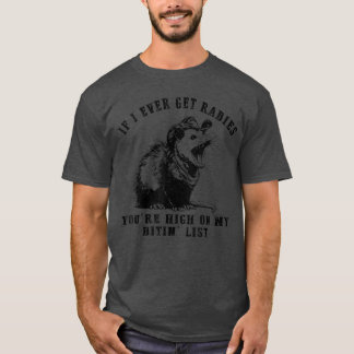 Camiseta SE EU UM DIA PEGAR RAIVA Você ESTÁ ALTO NA MINHA L