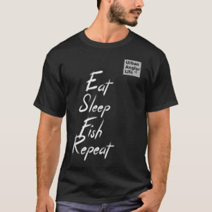 Camiseta Se flui, vai Presentes engraçados de pesca