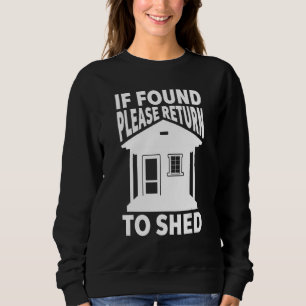 Camiseta Se for encontrado retorno para o Jardim de Colocaç