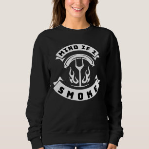 Camiseta Se importa se eu fumar CHURRASCOS Engraçados
