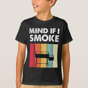 Camiseta Se Importa Se Eu Fumar Churrascos Engraçados Grela