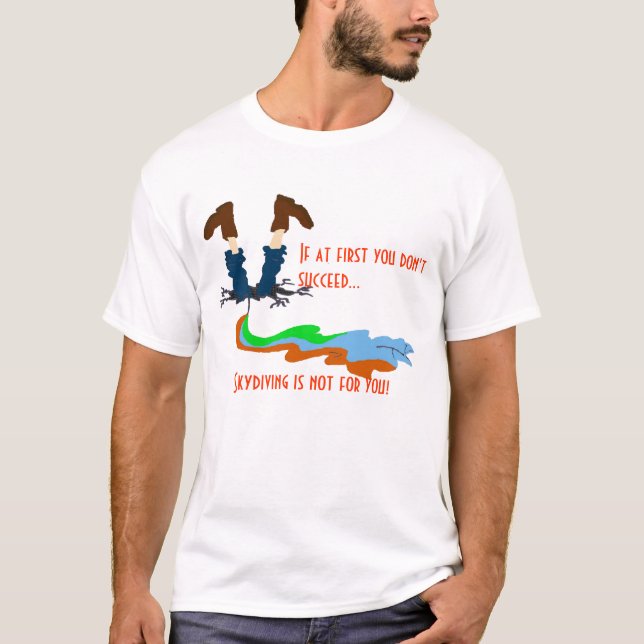 Camiseta Se início em você não suceda T (Frente)