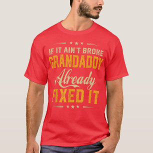 Camiseta Se Já Quebrou O Avô Se Engraçado Fa